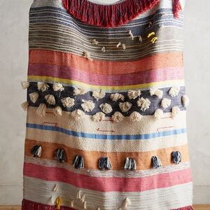 Anthropologie All Roads Desert Throw